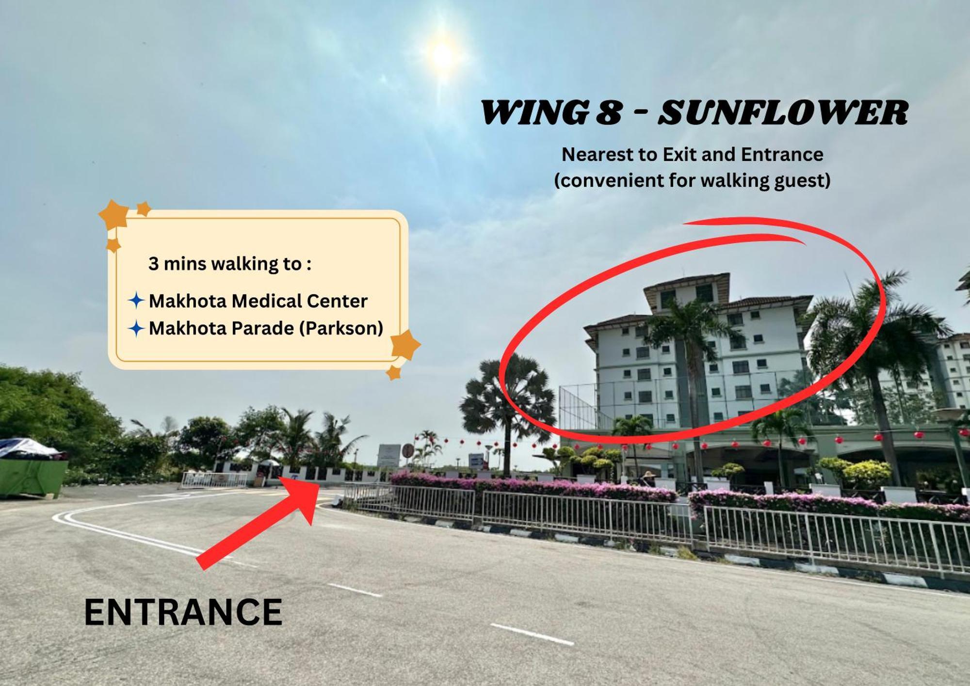 Pangsapuri Costa Mahkota - 1min I Mahkota Parade Mall I Dataran Pahlawan I Mahkota Hospital Malacca